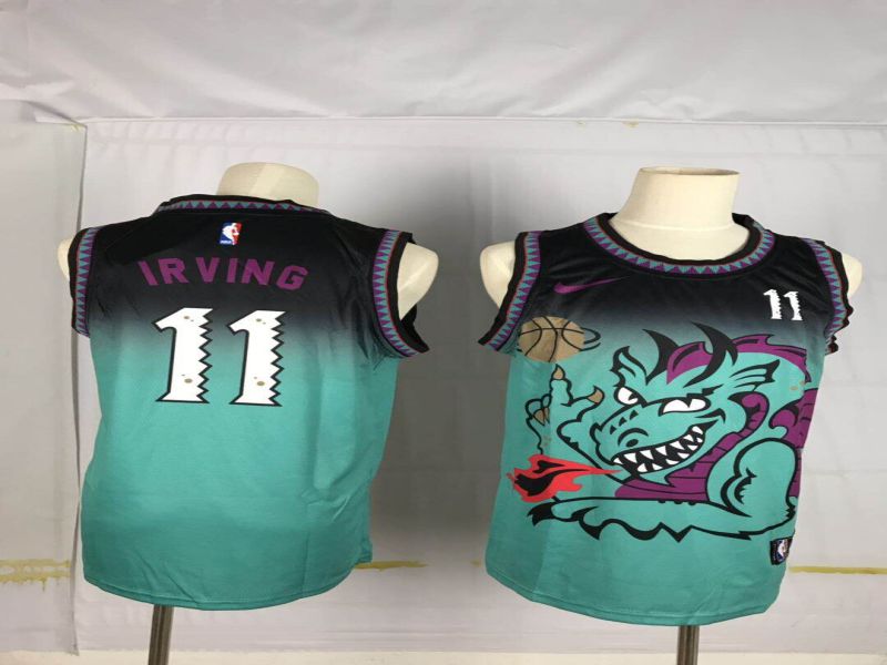 Men Brooklyn Nets #11 Irving Green Game Nike NBA Jerseys